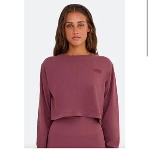 Set Active Long Sleeve Crop Top